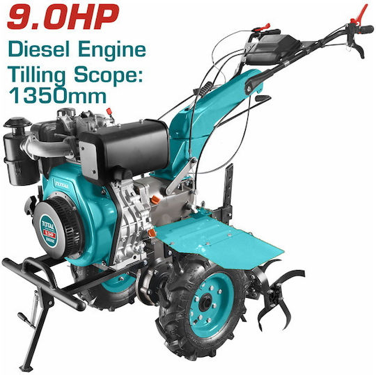 Total TDC13501 Cultivator Petrol 9hp/418cc