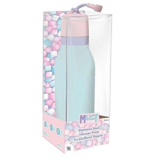 Must Team Must Team Thermosflasche Rostfreier Stahl / Aluminium BPA-frei 500ml Pastell Lila