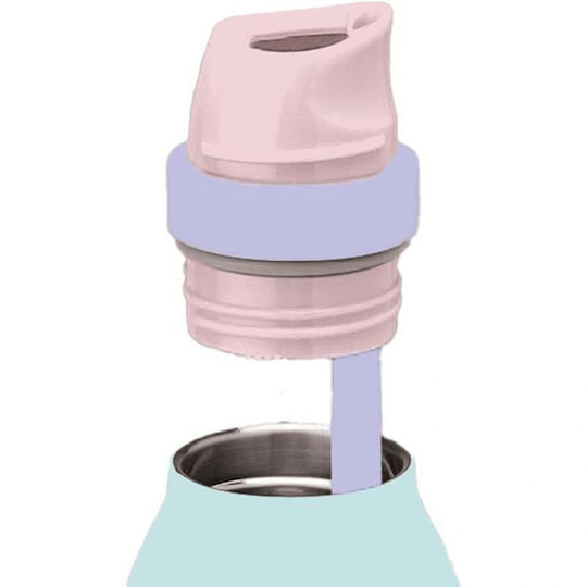 Must Team Must Team Thermosflasche Rostfreier Stahl / Aluminium BPA-frei 500ml Pastell Lila
