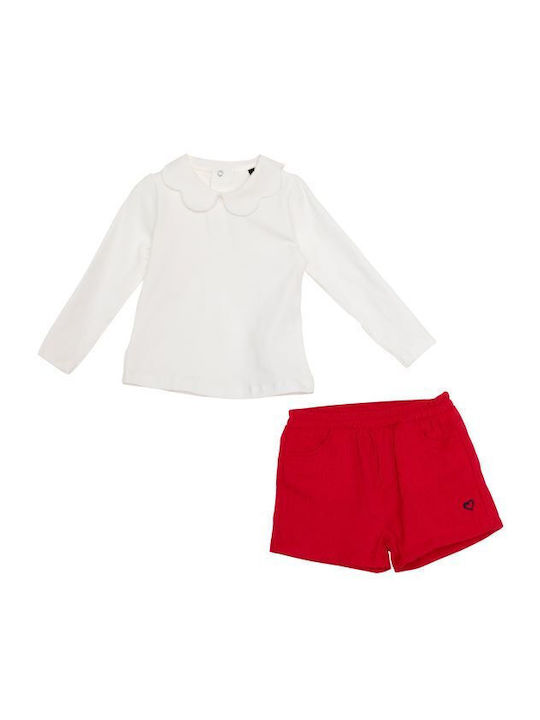 Kids Set with Shorts Summer 4 Pieces Blue
