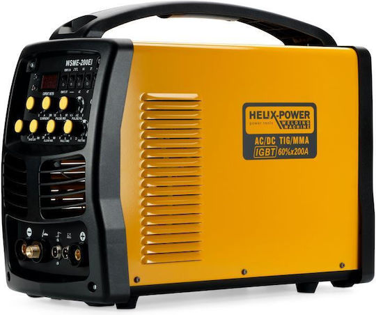 Helix WSME-200EI Welding Machine Inverter TIG / MMA with Maximum Welding Current 200A and Duty Cycle 60%
