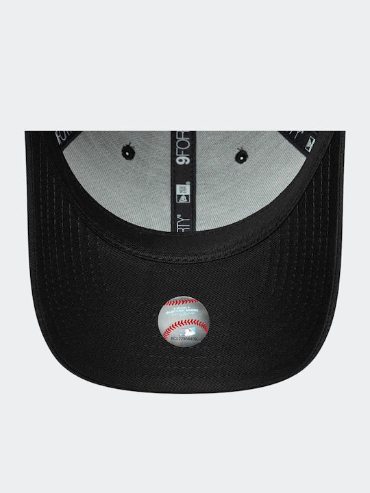 New York Yankees Mlb Pattern Pu Черна 9forty Регулируема Шапка Дамска Черна