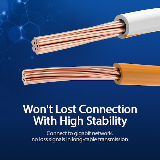 Vention U/UTP Cat.6 Netzwerkkabel Ethernet 30m Schwarzes