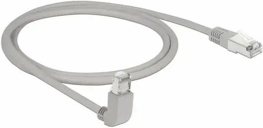 DeLock S/FTP Cat.5e (Gigabit) Καλώδιο Δικτύου Ethernet 1m Γκρι