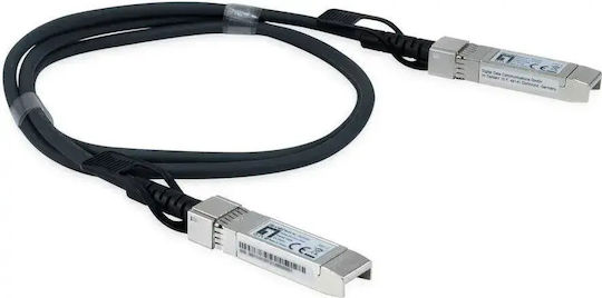 Level One Καλώδιο Οπτικής Ίνας SFP+ 2m Μαύρο