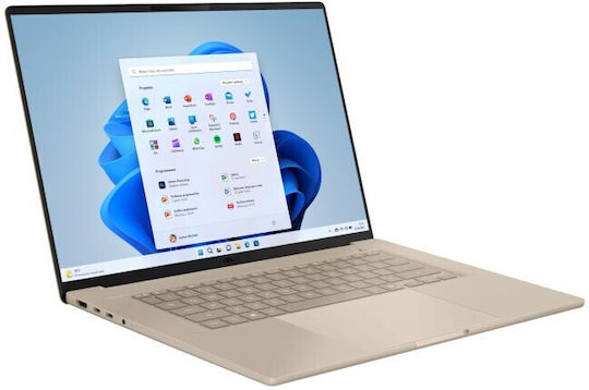 Asus Zenbook A16 OLED UX3607QA-SH039W 16 Zoll FHD+ (Snapdragon-X1 26 100/16GB/512GB SSD/W11 Startseite) (Englisch (US) Tastatursprache)
