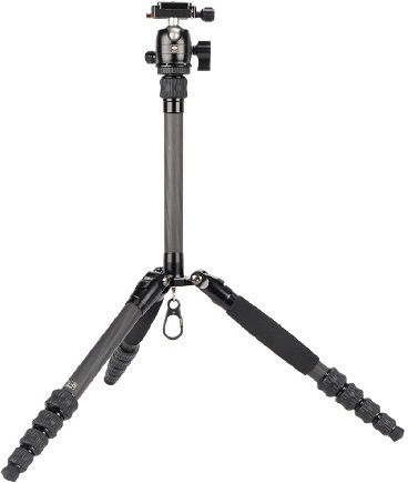 Sirui Traveler 5CX Travel Camera Tripod From Carbon Fiber With Spherical Head And 4kg Maximum Load