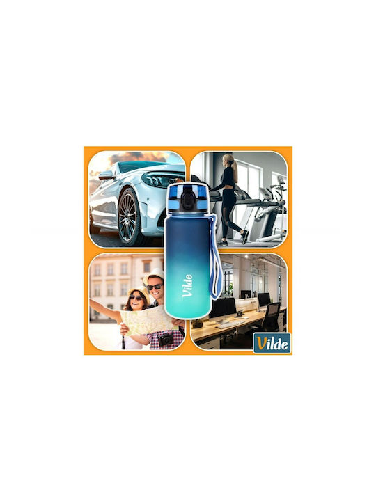 Vilde Accent Wasserflasche 500ml Blau