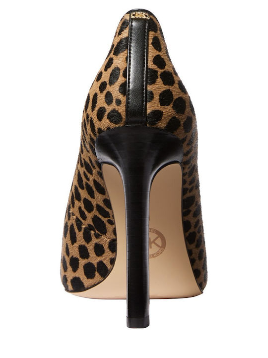 Heels with Low Heel Animal Print