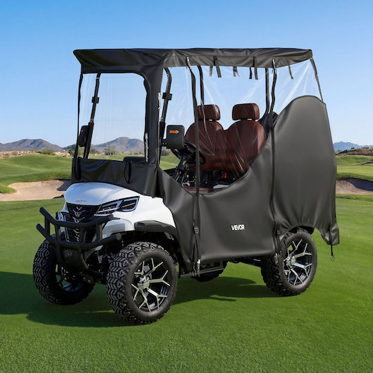 Vevor Golf Cart Abdeckhaube 420d Wasserdicht 2+2 Sitzplätze
