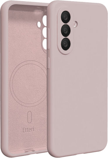 Etteri Магнитна Задна Корица Силикон Розова (Galaxy A57)
