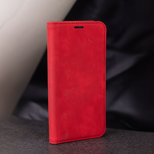 Smart Book Synthetic Leather / Silicone Red (Redmi Note 15 Pro+ / Poco M8 Pro)