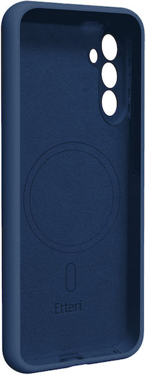 Etteri Mag Umschlag Rückseite Silikon Blau Galaxy A57