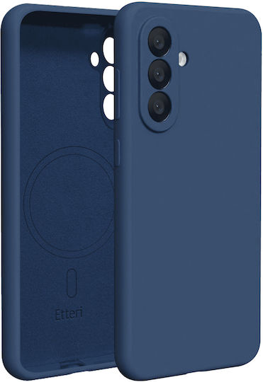 Etteri Mag Umschlag Rückseite Silikon Blau Galaxy A57