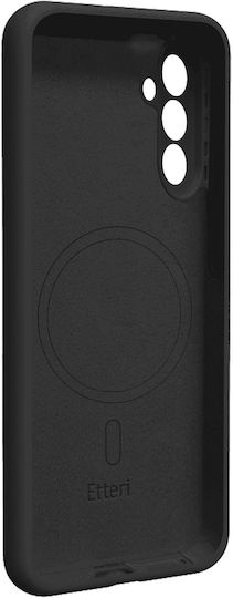 Etteri Mag Umschlag Rückseite Silikon Schwarz Galaxy A57