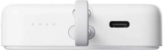 Xiaomi Магнитна MagSafe Външна Батерия 10000mAh 33W с USB-C Порт Бяла
