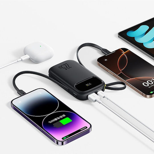 Baseus EnerFill FC31 Power Bank 20000mAh 22.5W with USB-A Port and USB-C Port Power Delivery / Quick Charge Black
