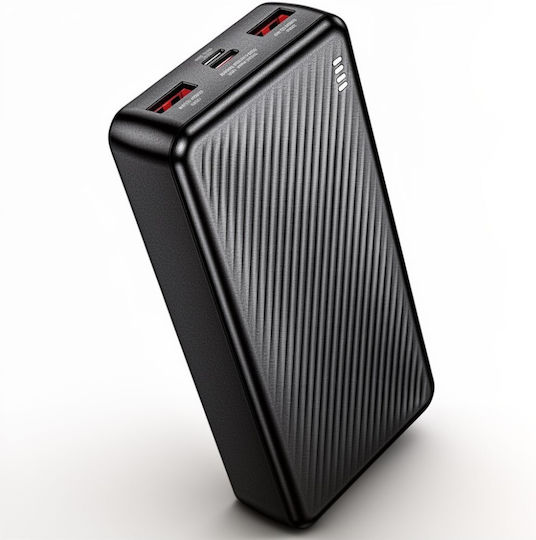 Borofone BJ56A Power Bank 20000mAh 22.5W Ladeleistung Schwarz