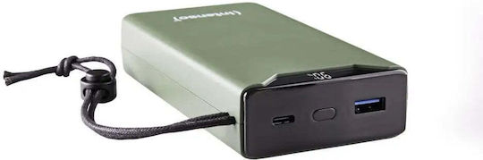 Intenso F20000 Power Bank 20000mAh Cu Port USB-A Și Port USB-C Power Delivery / Încărcare Rapidă Verde