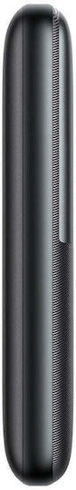 Baseus Bipow Pro Power Bank 10000mAh 22.5W с 2 USB-A порта и USB-C порт Черен
