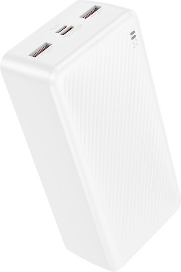 Borofone BJ56B Power Bank 30000mAh 22.5W Alb