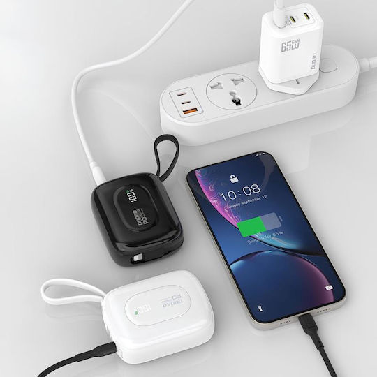 Dudao K32 Power Bank 10000mAh 22.5W Schwarz