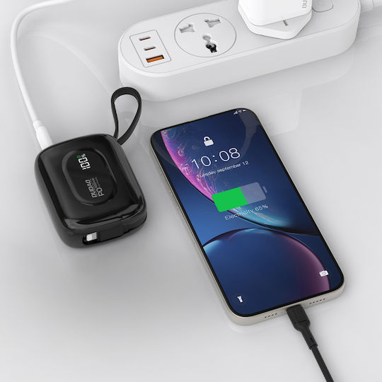 Dudao K32 Power Bank 10000mAh 22.5W Schwarz