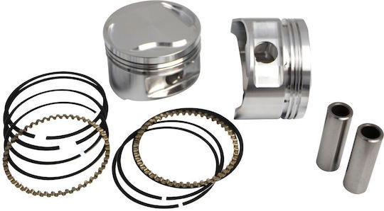 Satz Motorradkolben Hd Twin Cam +.005" Runde Je Pistons Je-262384