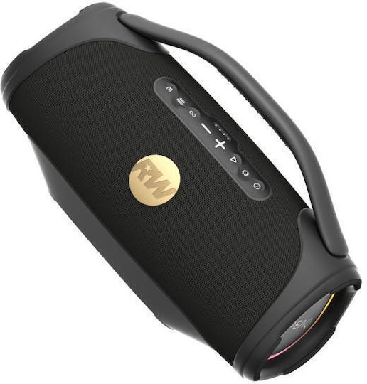 PEAQ Iconic Vibe 4 Ηχείο Bluetooth 160W με Διάρκεια Μπαταρίας έως 15.5 ώρες Μαύρο