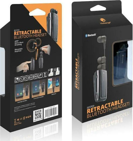 iXchange UA24 V2.0 In Ear Безжични Слушалки За Ревера Черни