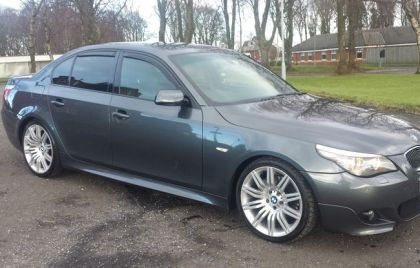 Heko Комплект Ветробрани Dark Fime за BMW Ред 5 4бр