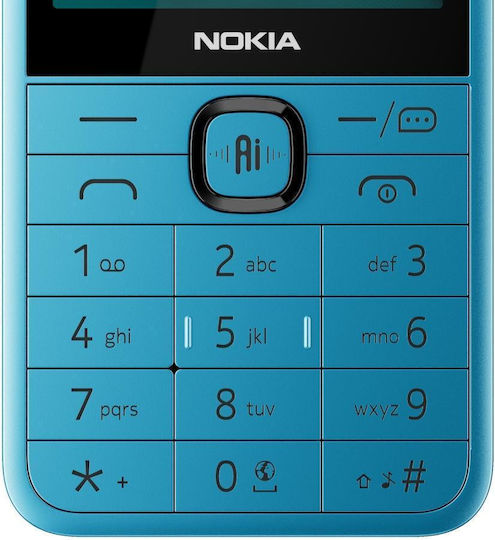 Nokia 235 4G 2nd Edition Dual SIM Handy mit Tasten Blau