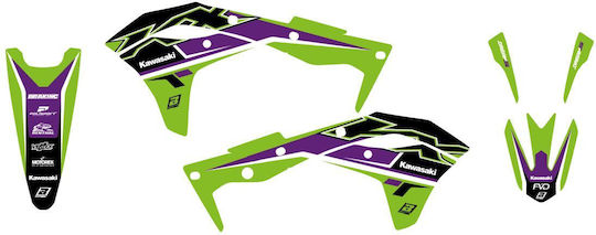 Σετ Γραφικών Dream 5 Kxf250 17-20 Blackbird Racing 2424ab
