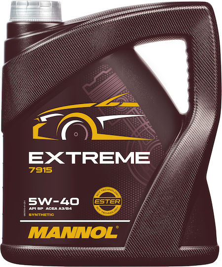 Mannol Extreme Синтетичен Масло за Автомобили 5W-40 4лт