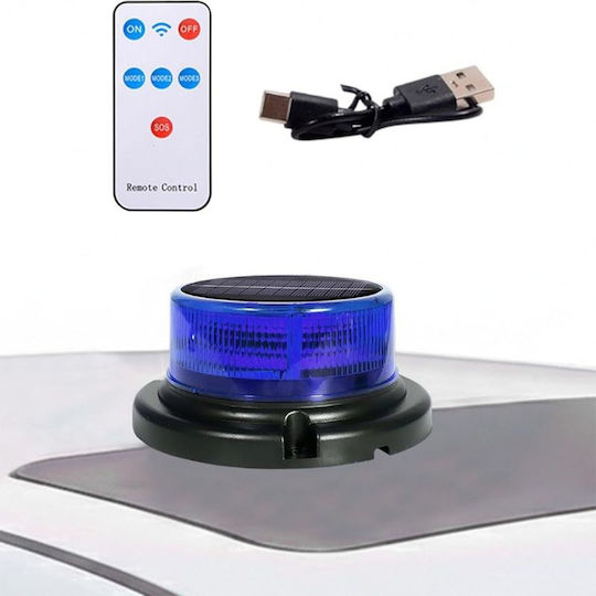 Solar Beacon Blue Remote Control Jn-07113 Rl16687