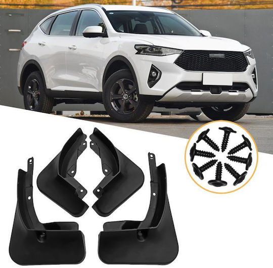 Greatwall Haval F7 F7x 2019-2021 4 Pieces Set Car Wheel Arch Splash Guards