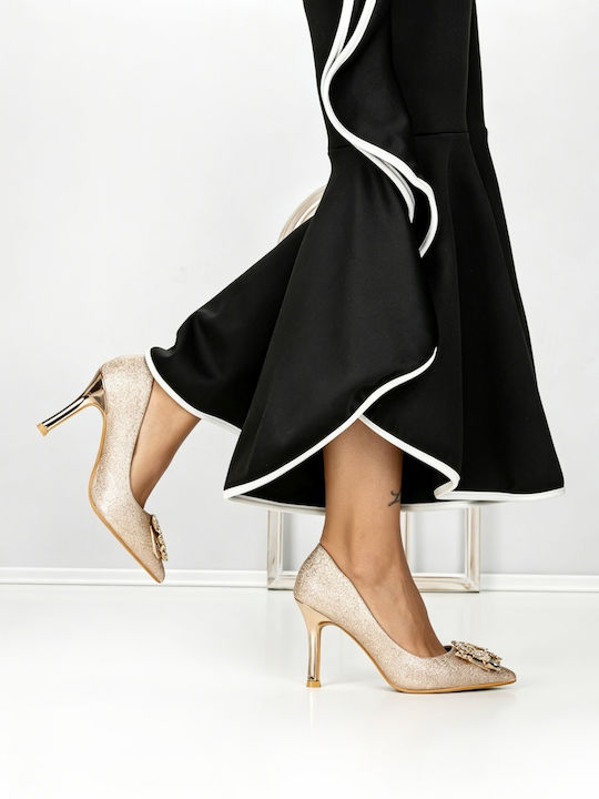 Heels with High Heel Gold
