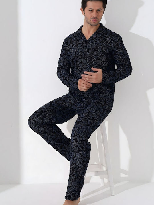 Boyraz Boyraz Herrenpyjamas Mehrfarbig