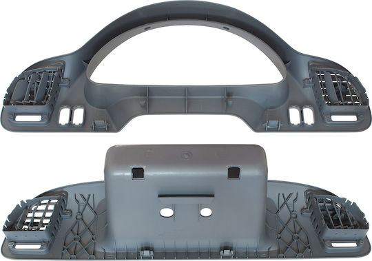 Mercedes Sprinter Cdi 99-06 Instrument Cluster Housing + Passenger Shelf Compartment Air Vents 2 Pcs Set