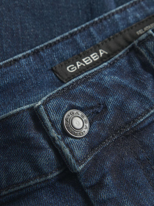 Men's Jeans Pants Slim Fit Blue