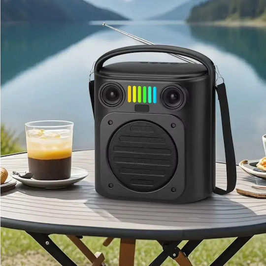 Ηχείο Bluetooth 20W με Ραδιόφωνο και Διάρκεια Μπαταρίας έως 5 ώρες Solar Charging and USB-C Recharge