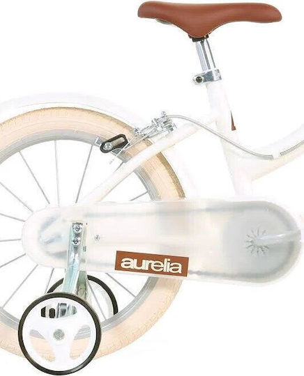 Dino Bikes 16" Kinderfahrrad Stadt Weiß