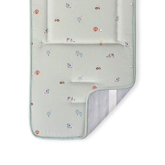 Interbaby Pad Respirabil Pentru Cărucior 34x84cm Verde