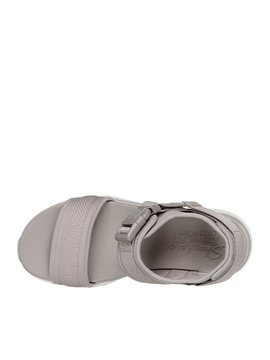 D'lux Daily Outing Women's Summer Platforms Grey
