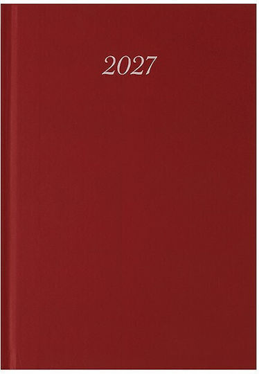 Linardatos Classic Daily Agenda B6 2027 12x17cm