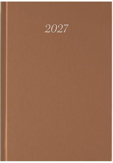 Linardatos Classic Daily Agenda B6 2027 12x17cm