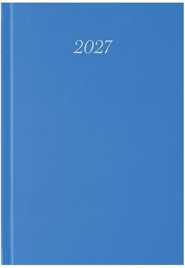 Λιναρδάτος Classic Εβδομαδιαία Ατζέντα 2027 Μπλε 17x24εκ.