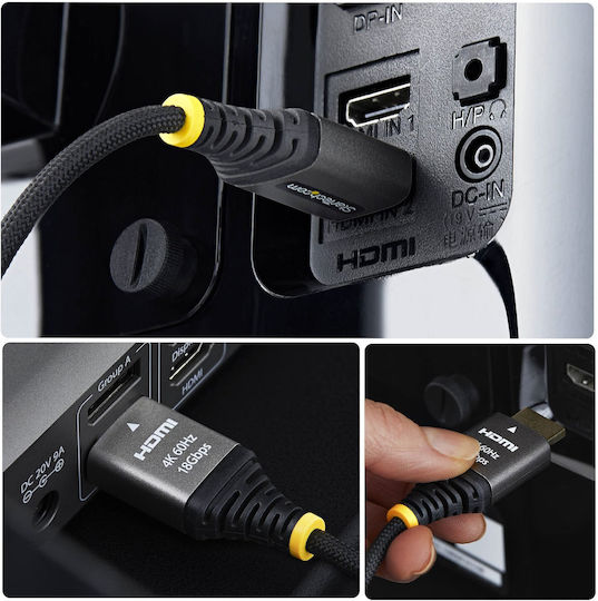StarTech HDMI-Kabel männlich - HDMI-Stecker männlich 3m Schwarzes