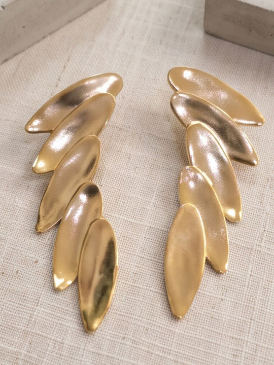Touch Gold Plated Earrings 055 55 Gold