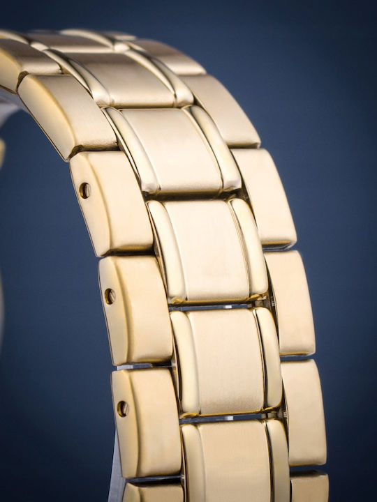 Men's Watch 40mm Battery with Silver Stainless Steel Bracelet